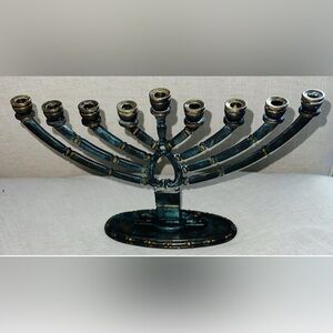 Vintage Brass Menorah Preloved